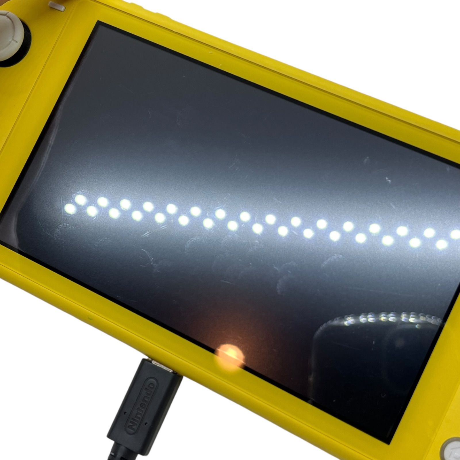 管34069】Nintendo Switch Lite イエロー 本体 動作確認済 AC