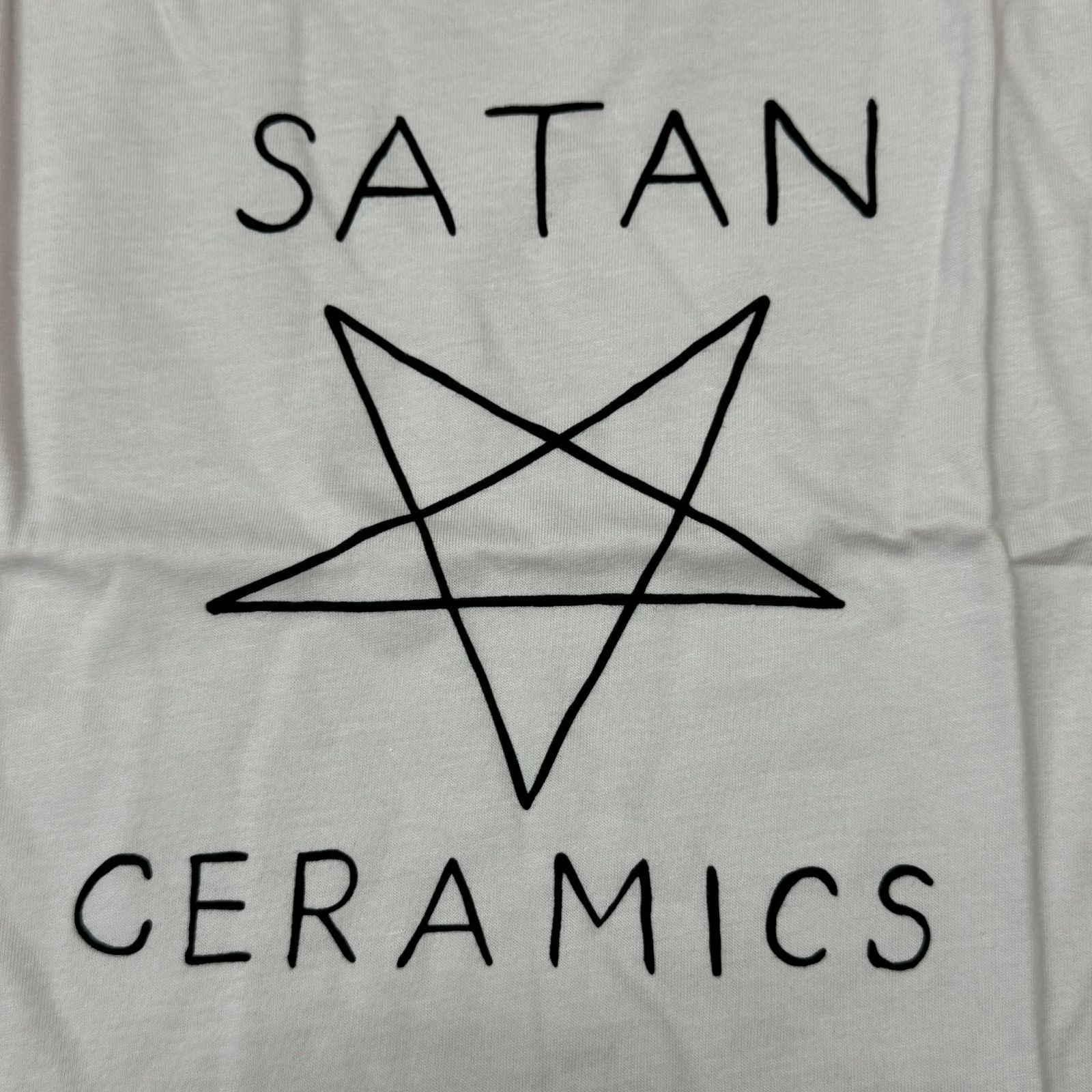 未使用品 Tom Sachs Satan Ceramics T-Shirt サタン セラミックT