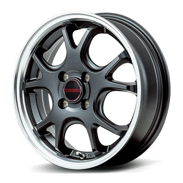 タイヤホイール 4本セット MID VERTECONE EXE5 V selection 15x4.5J +