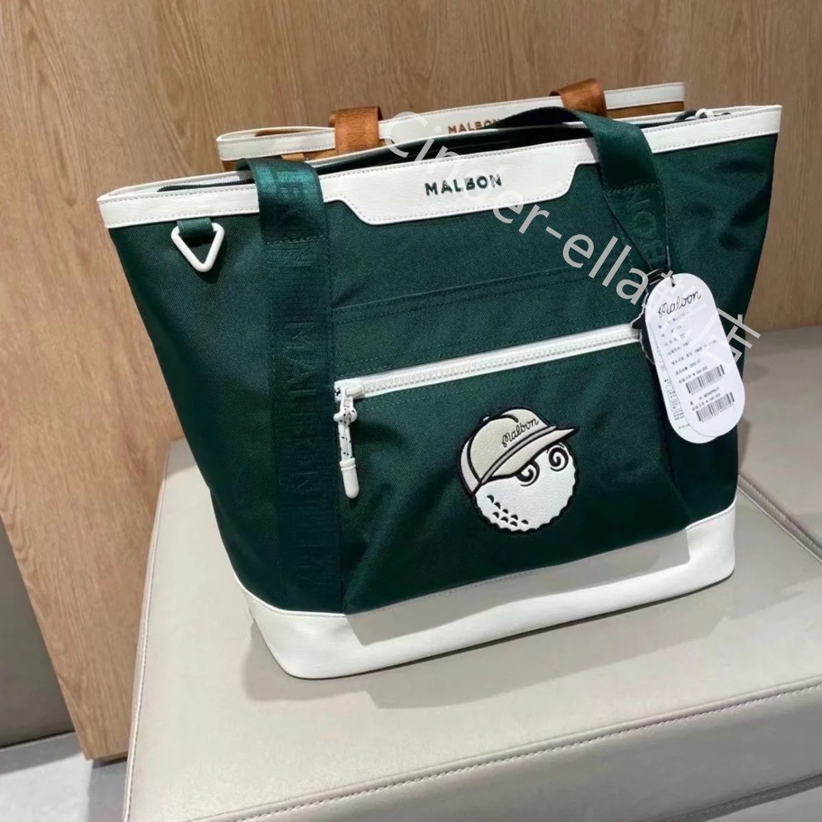 マルボン ゴルフ Malbon ボストンバッグ ショルダーバッグ 2色 MALBON