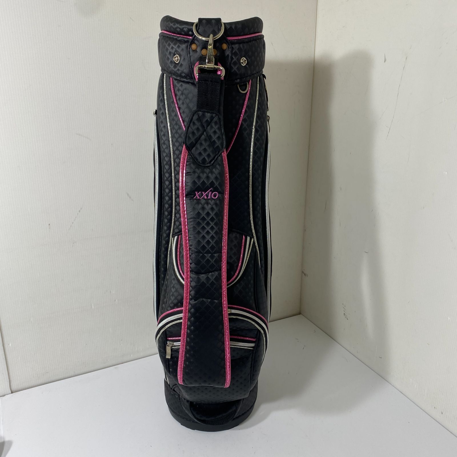 X991 Black & White ゴルフ クラブ ケース ゴルフ クラブケース 芯入り