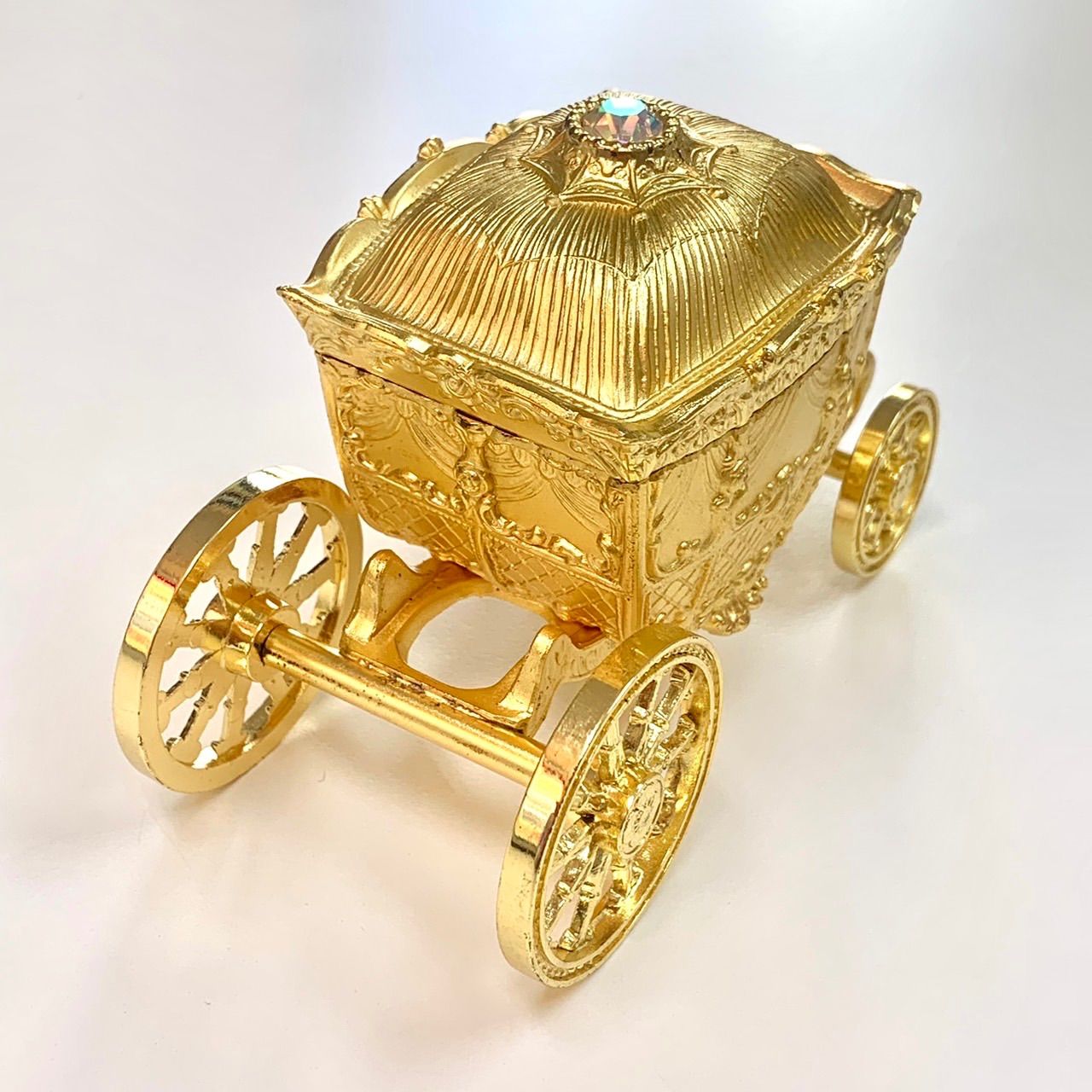 上美品⭐️ 馬車 宝石箱】 アクセサリー小物入れ キラキラ
