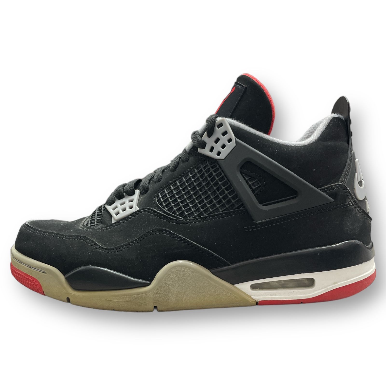 国内正規 Nike Air Jordan 4 Retro Bred 2019年製 ジョーダン4 スニーカー ブレッド ナイキ 27cm 73915A1  - メルカリ