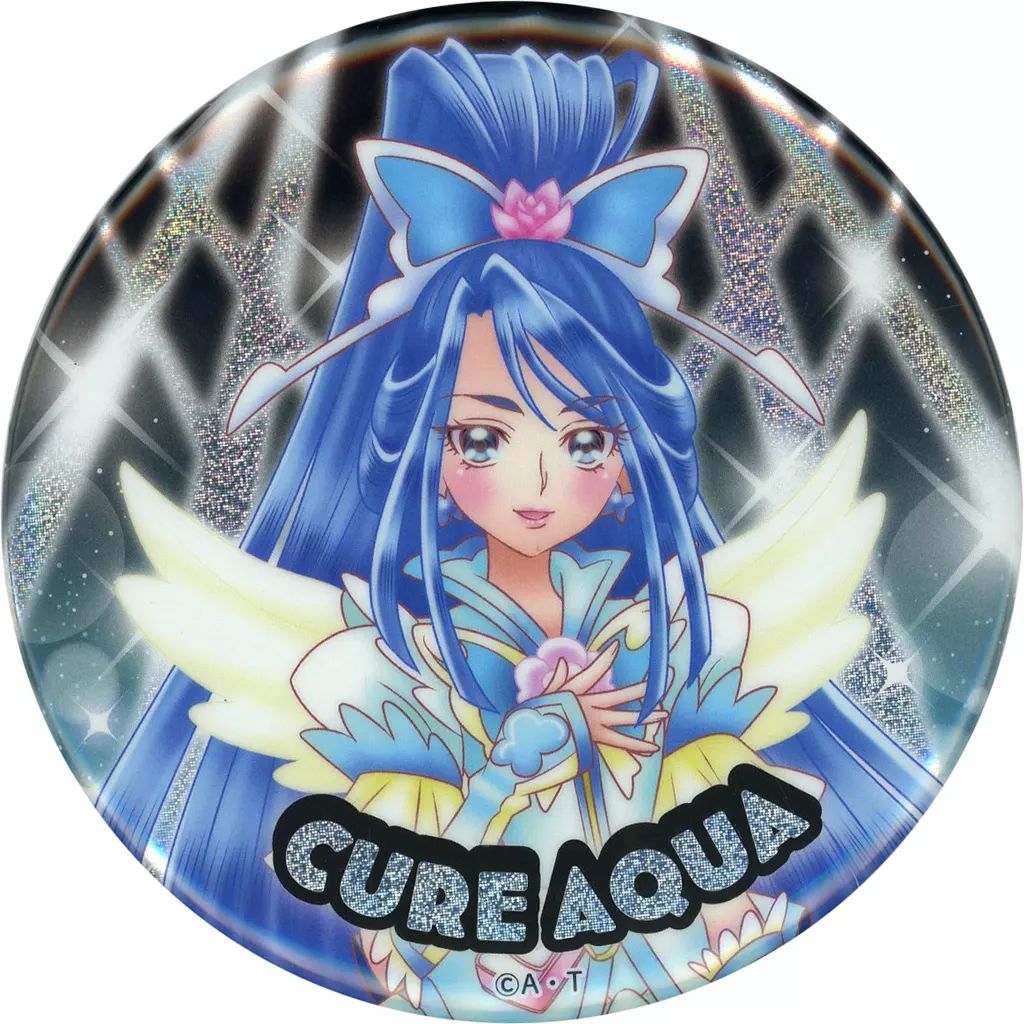 中古】バッジ・ピンズ キュアアクア 「全プリキュア 20th Anniversary