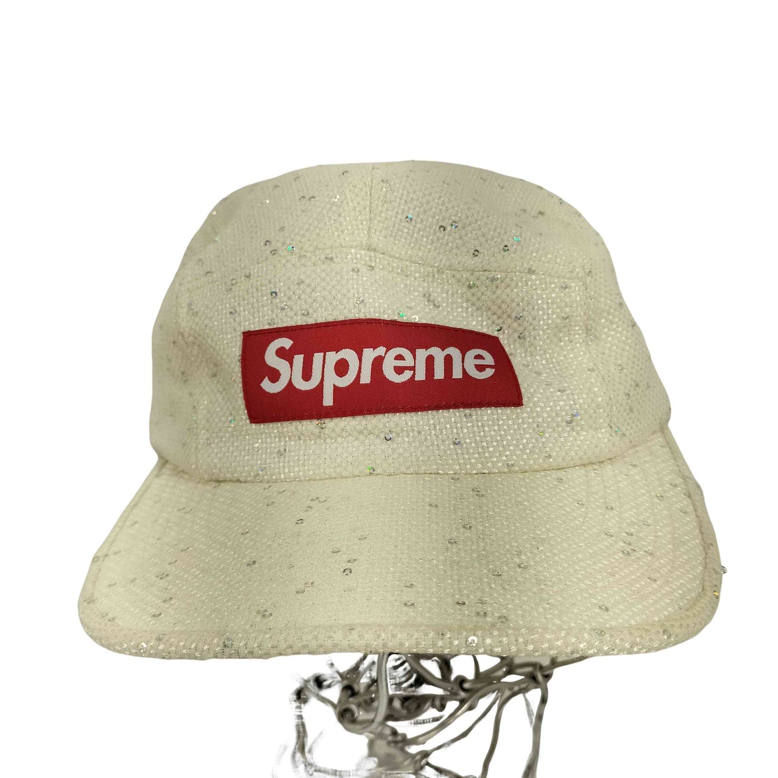 シュプリーム Supreme Sequins Camp Cap スパンコール Supreme SUPREME 16AW Sequins Camp Cap シークイン