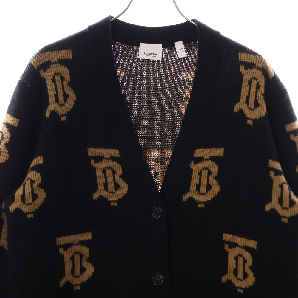 BURBERRY (バーバリー) TBモノグラム ウールカーディガン