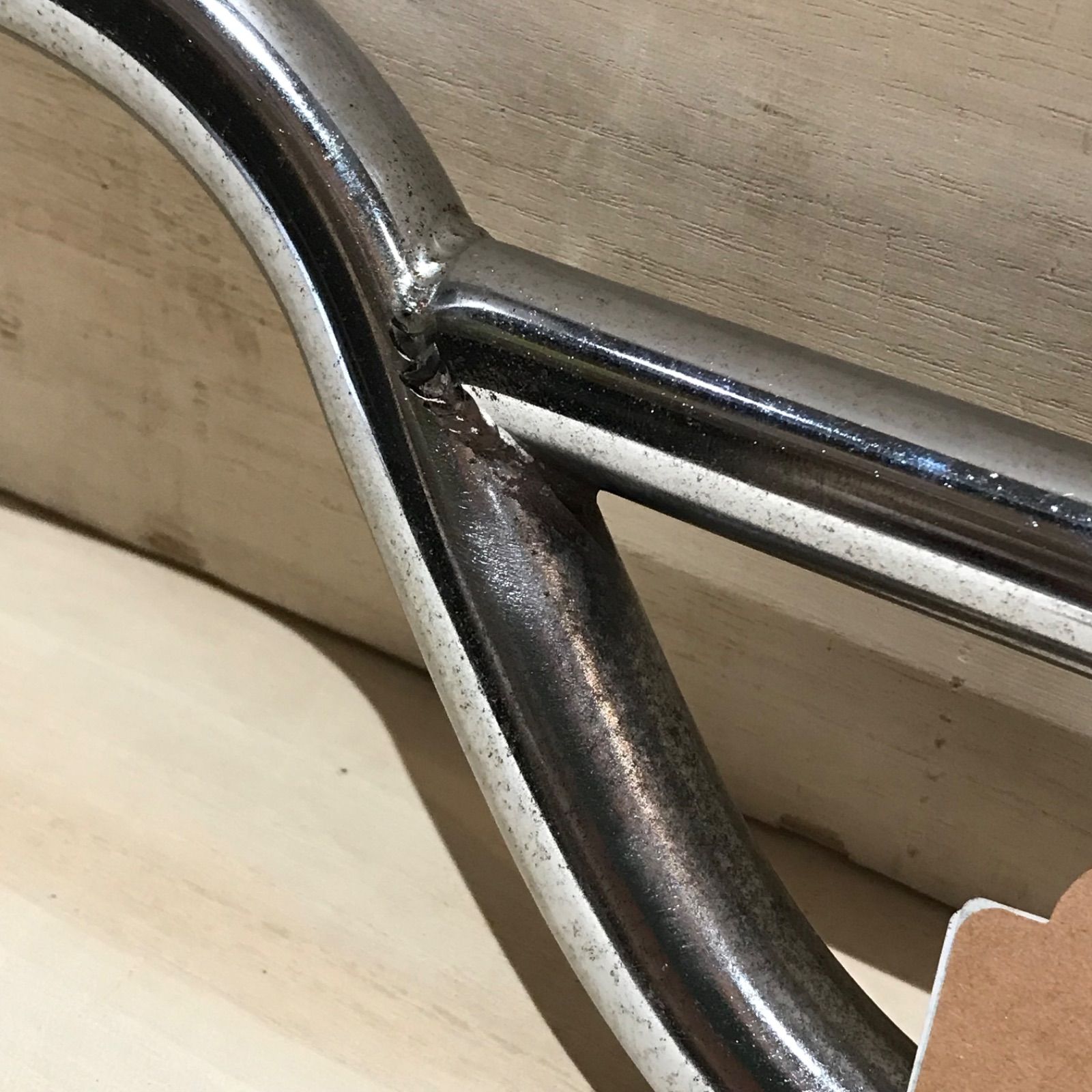 中古ハンドル】FAIRDALE MX-4 2PC BAR 22.2″ 4″ CHROME BMX