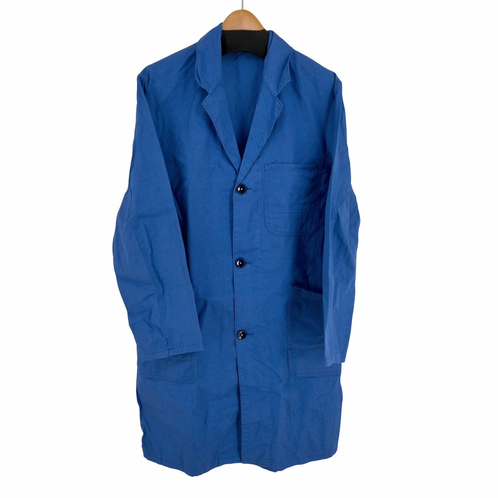 ユーズドフルギ USED古着 BP Berufs Kleidungs Profis ユーロワーク ショップコート チェンジボタン メンズ FR：38 