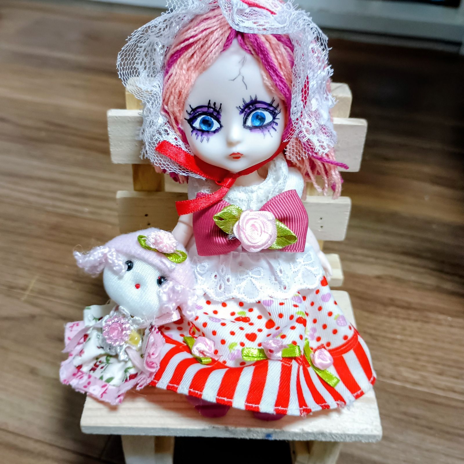 16センチ ホラーな病みカワちゃんドール 人形 - メルカリ