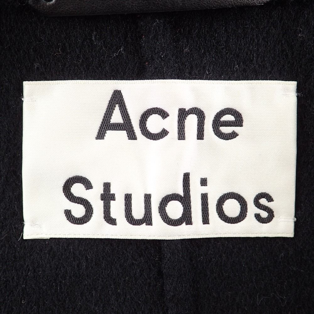 Acne Studios アクネストゥディオズ ブラック チェスターコート 34