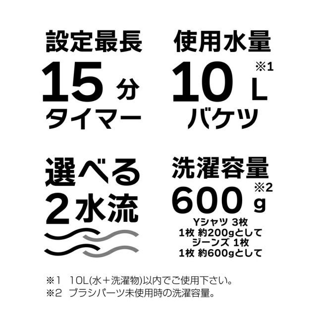 洗濯機で洗う前の事前洗いに ペット用
