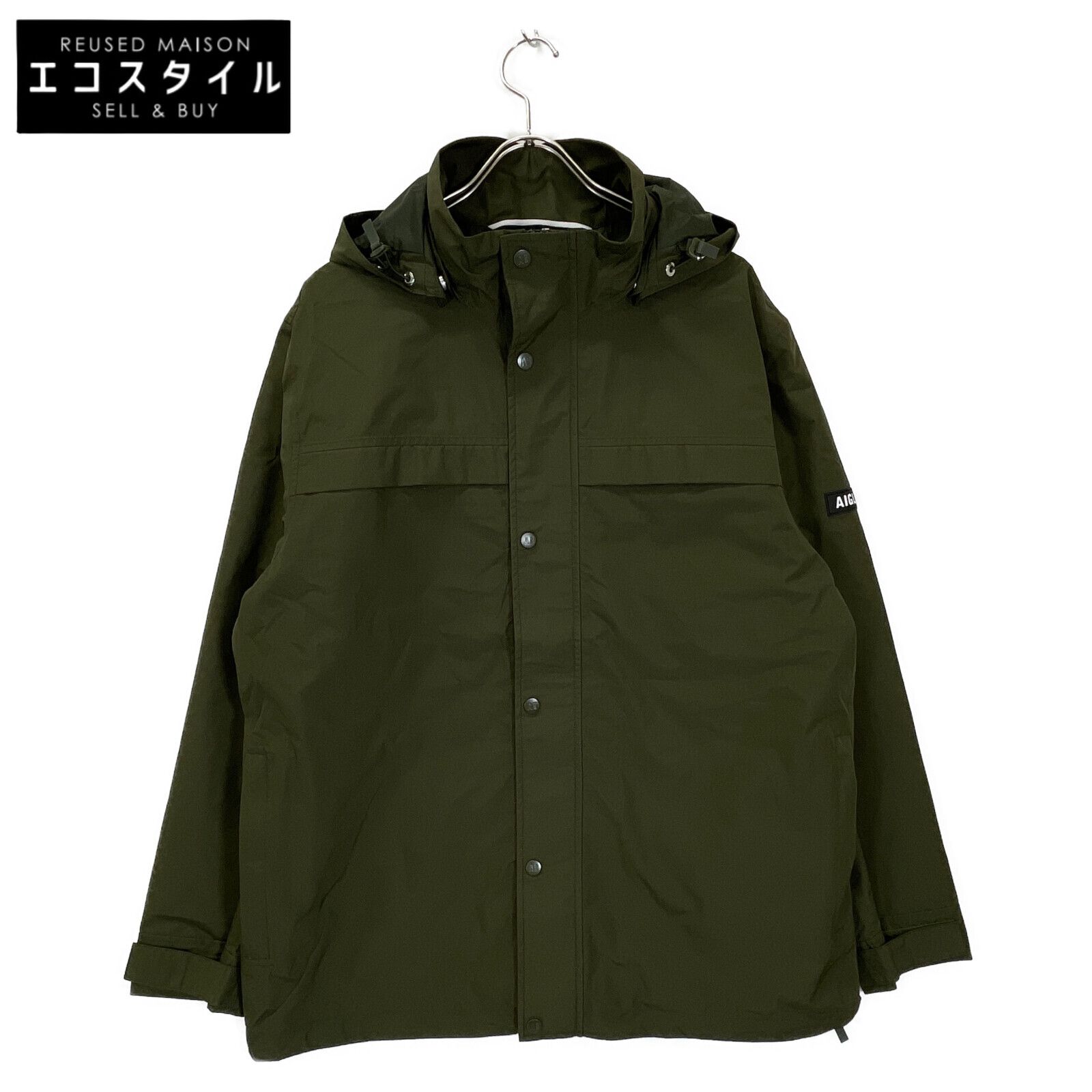 AIGLE エーグル ｶｰｷ ｺﾞｱﾃｯｸｽ ﾌｰﾃﾞｯﾄﾞｼﾞｬｹｯﾄ XL