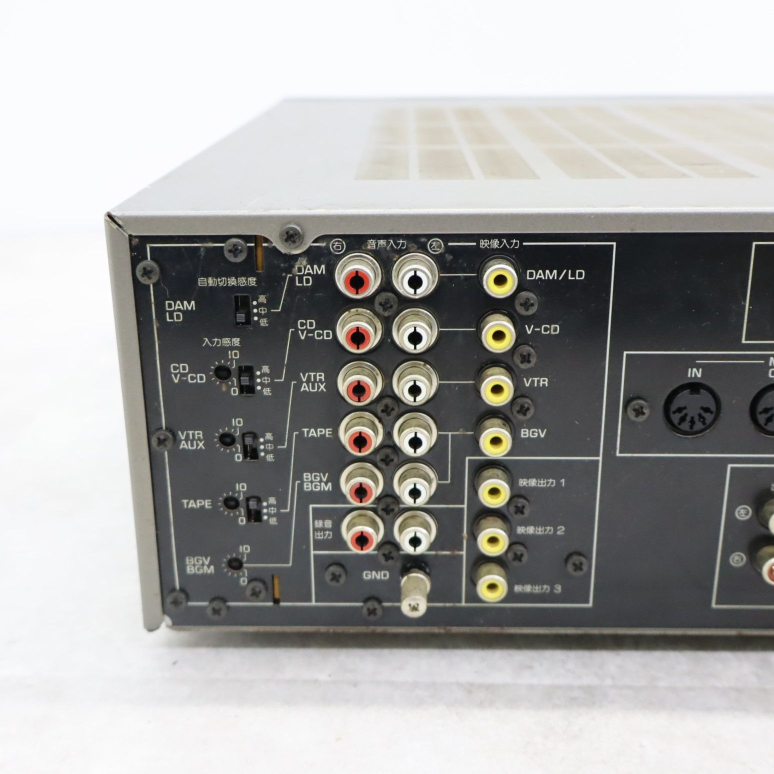 カラオケアンプ DAM-A9000(J058) DAM-A9000｜第一興商 DAM-A9000 ステレオミキシングアンプ (業務