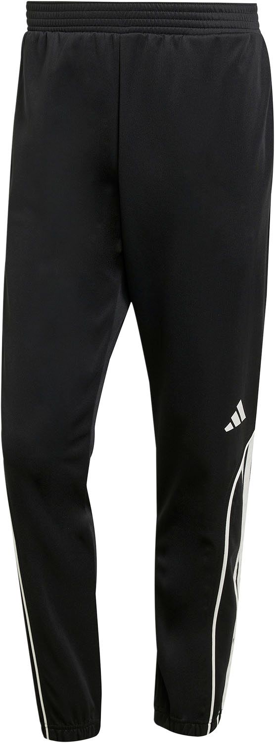 アディダス adidas スリーストライプストラックスーツ メンズ 男性 上下セット セットアップ トレーニングスーツ ジャージ ジャケット 上着 ボトムス ズボン レギュラーフィット KLG53 JN1817 トップス ブラック LLC-HASEGAWATOSO_COM