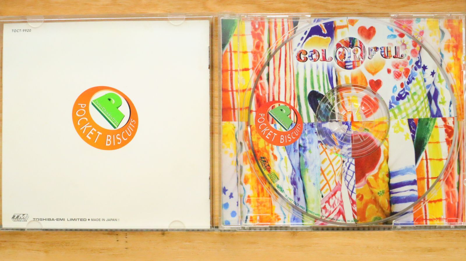 国内盤CD☆ポケットビスケッツ/Pocket Biscuits□ Colorful 【TOCT9920