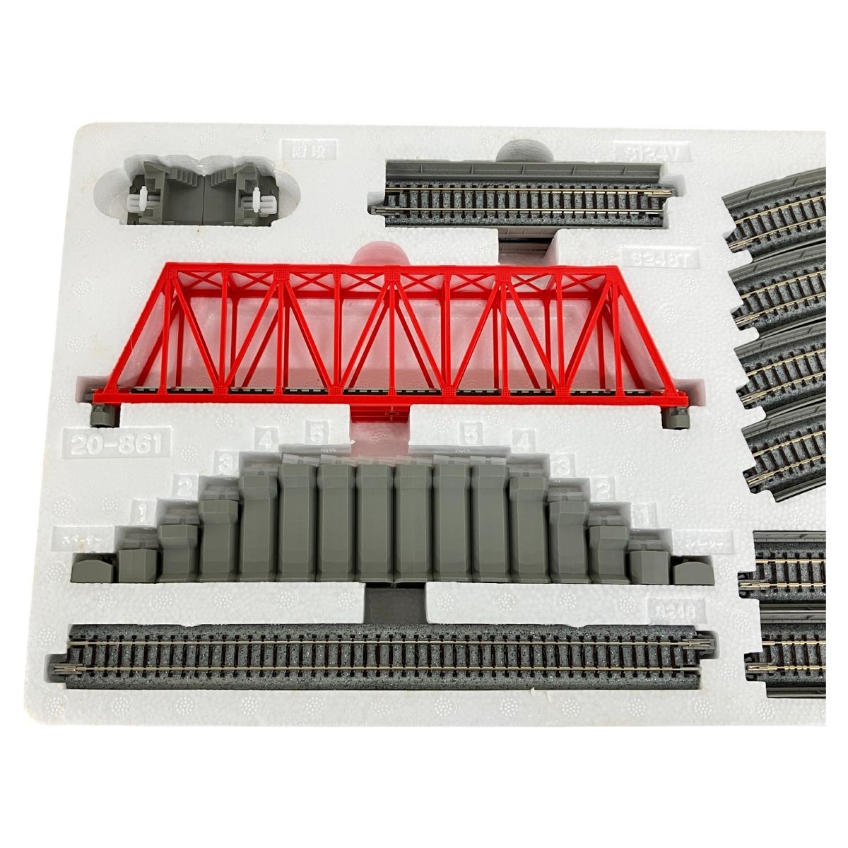 KATO 20-861 V2 立体交差線路セット 高架線路・トラス鉄橋・橋脚