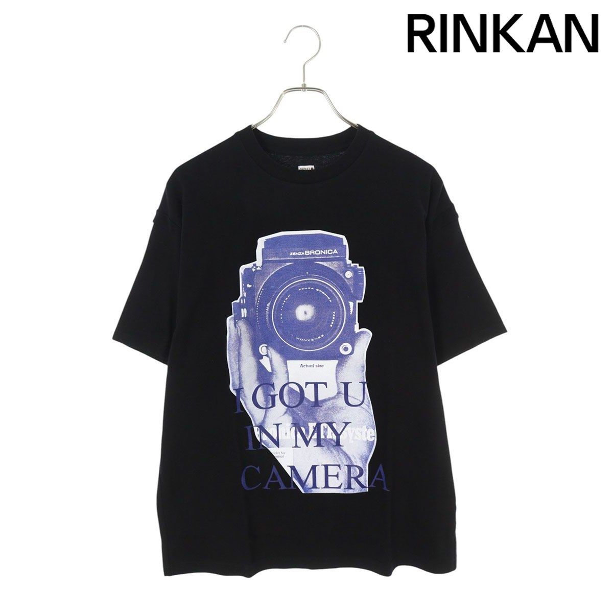 シークエル  23AW  SQ-23AW-ST-04 カメラ英字フォトプリントTシャツ メンズ L