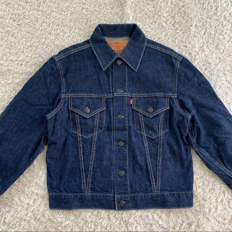 未使用級！90s Levi's 557 3rd デニムジャケット 香港製 サイズ40