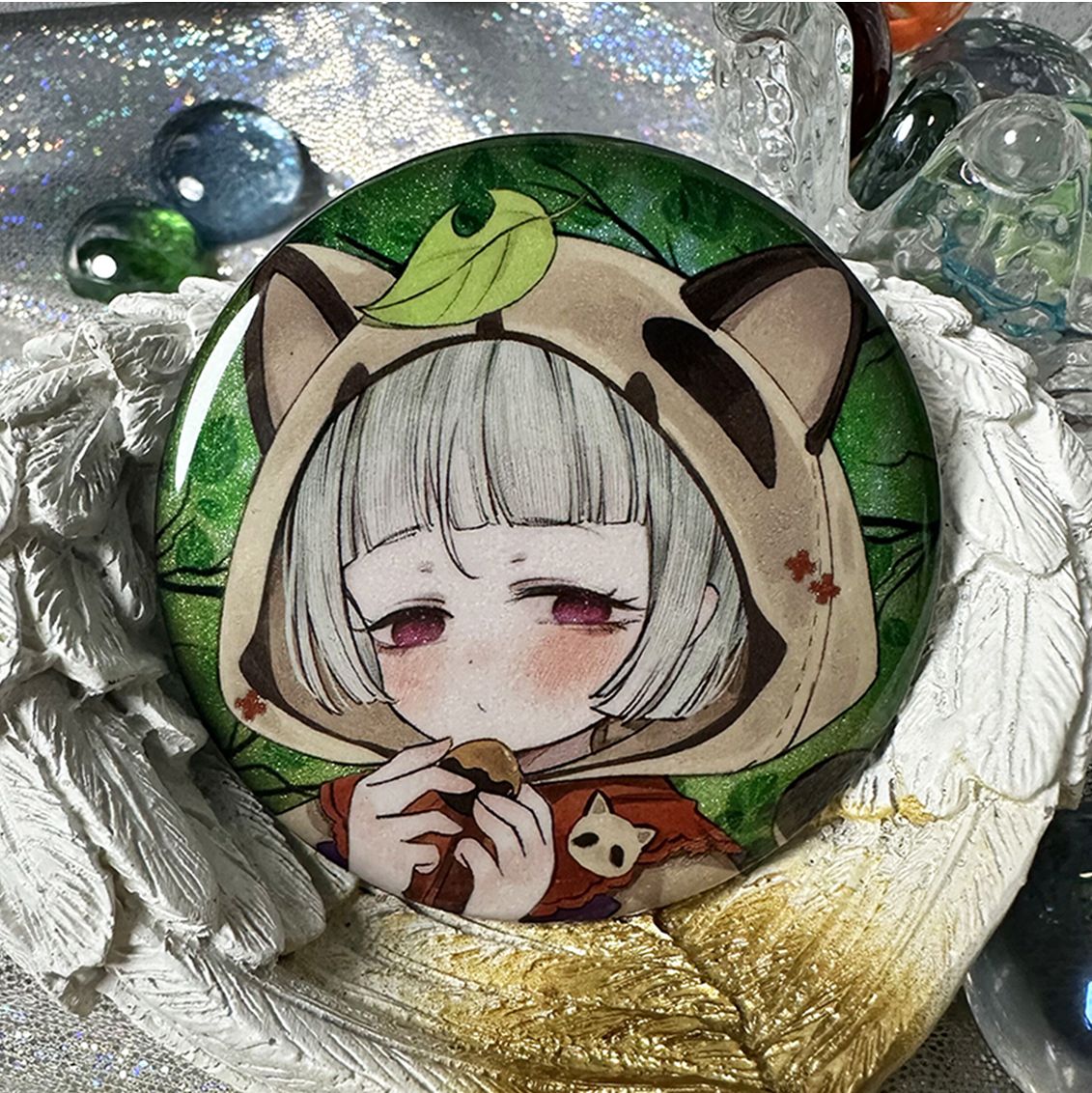原神 同人缶バッジ 早柚A （さゆ）58mm 缶バッヂ - メルカリ