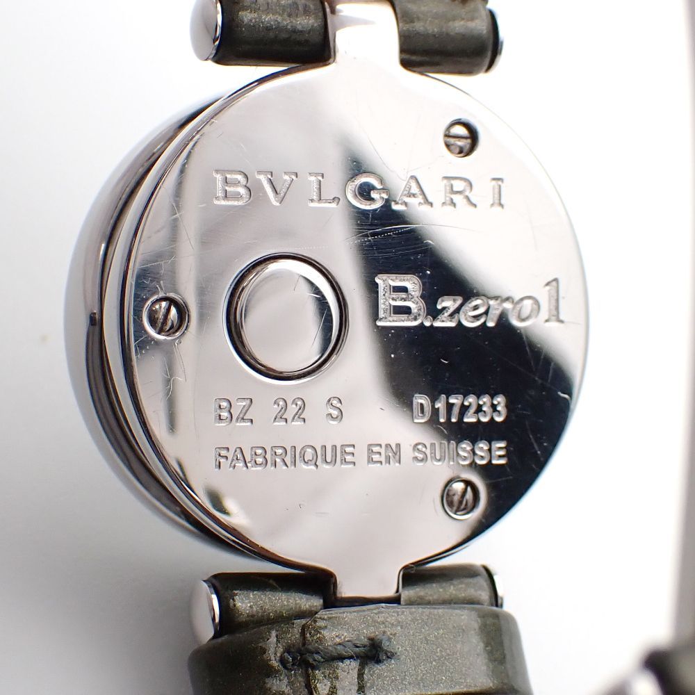 ブルガリ　エナメル　ビーゼロワン BZ22S B.zero1 クォーツ SS ビー・ゼロワン ブルガリ 時計 レディース BVLGARI ビーゼロワン