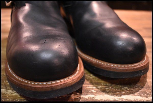 【10D 良品 14年】レッドウィング 9085 エンジニア 黒 ブラック ハーネス スチールトゥ ブーツ redwing 2268 HOPESMORE【EI100】