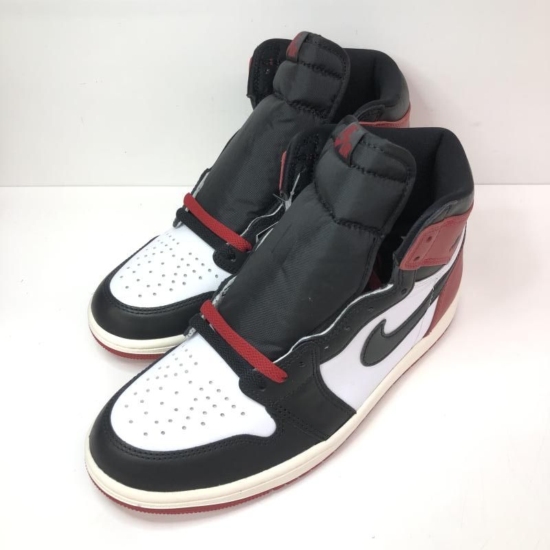 NIKE AIR JORDAN1 Retro High OG Black Toe Reimagined 26.5cm DZ5485-106 66