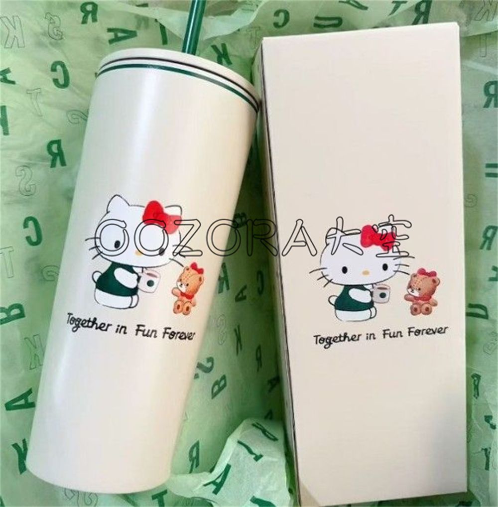 スターバックス×ハローキティコラボグッズ ステンレスタンブラー Amazon | ハローキティ 大容量600ml タンブラー 保冷 保温 二重