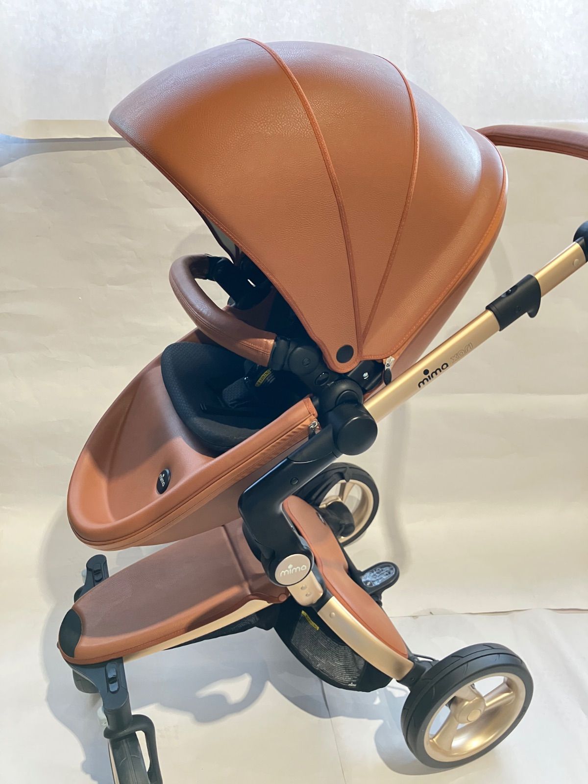 訳あり品 ♥ mima xari ブラウン ベビーカー