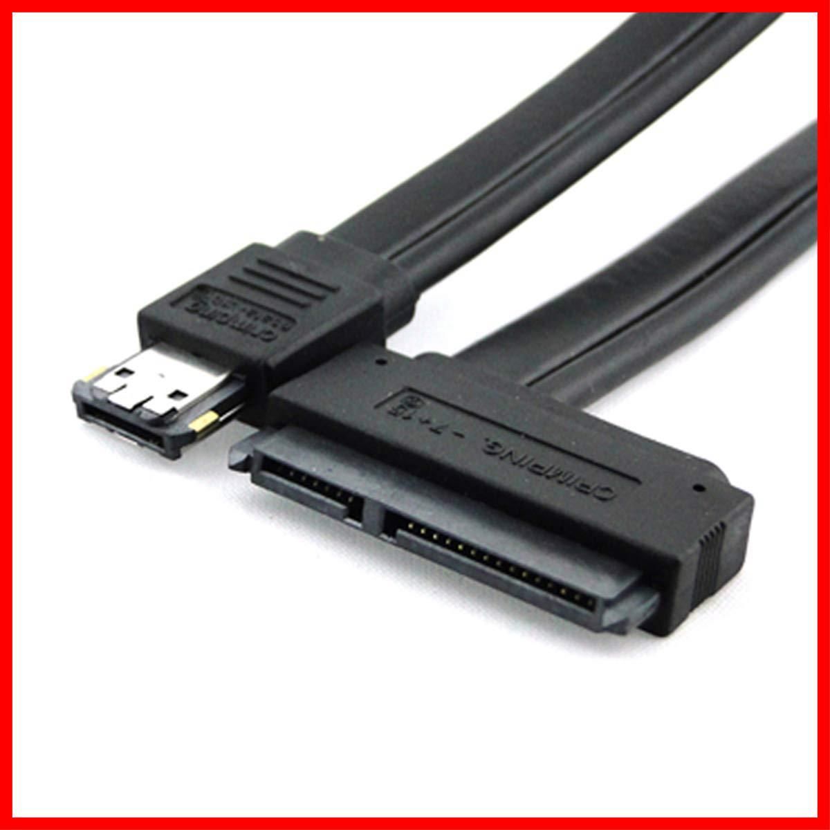 V 電源eSATA USB 2.0 cmデュアル電源12 5 V 50 eSATApコンボto 22pin CY SATAケーブル2.5 3.5ハードディスクドライブ