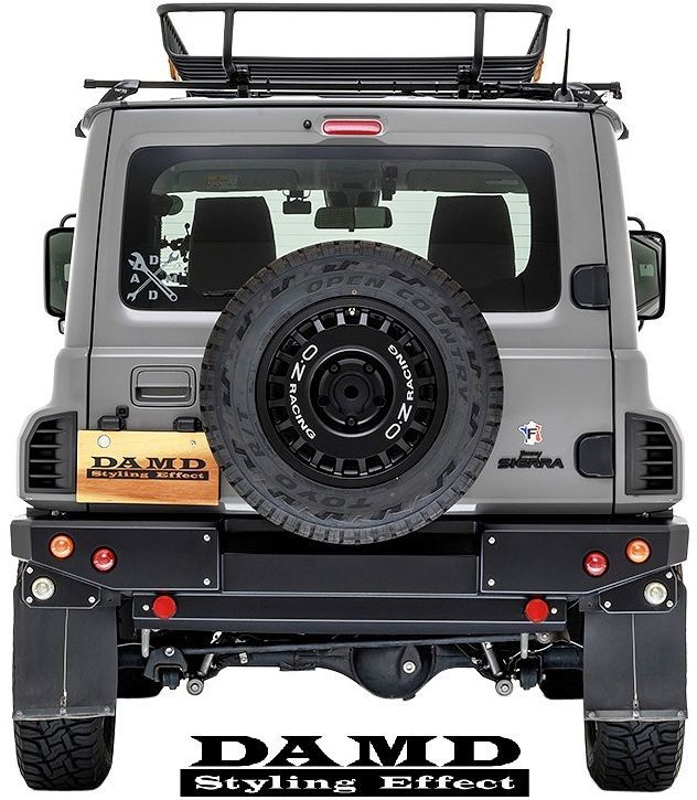 M's】 ジムニーシエラ JB74W DAMD saudade トラックミラー 左右