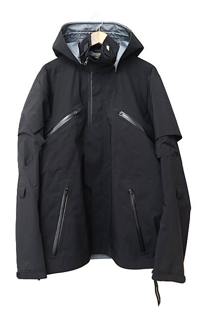 アクロニウム ACRONYM 20AW GORE-TEX PRO TEC SYS INNER OPS JACKET ゴアテックス プロ テック  インナー オプス ジャケット J1B-GT L 黒 ブラック ブランド古着ベクトル 中古 240828 - メルカリ