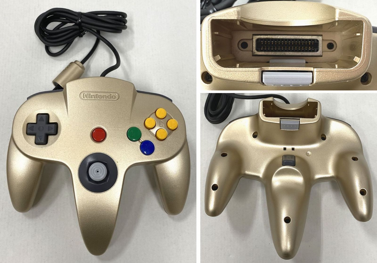Nintendo 64 ロクヨン 本体 ゴールド コントローラー Gold Zelda ToysRus Japanese OEM N64 Nintendo 64 Controller