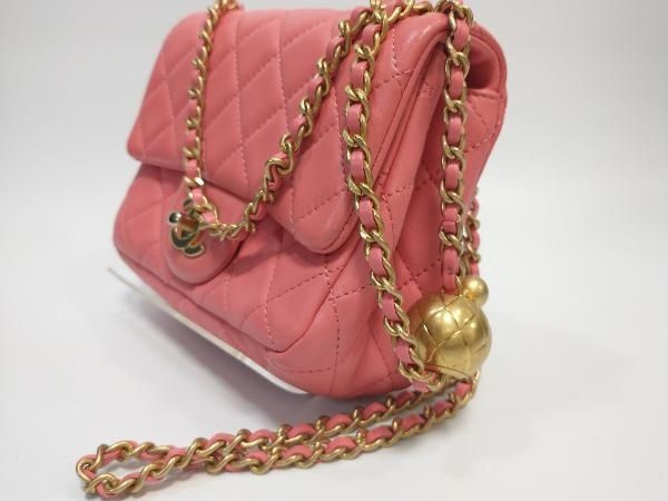 【新作★１点のみ】CHANEL ミニマトラッセ ラム フラップバッグ CHANEL ミニマトラッセ ラムスキン シングルフラップ シングル