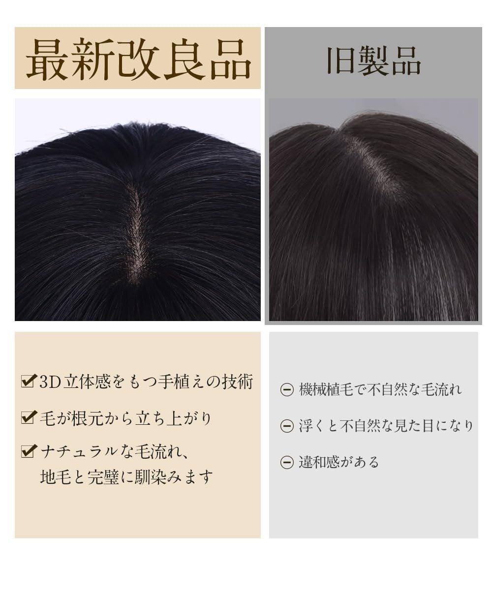 人毛100％