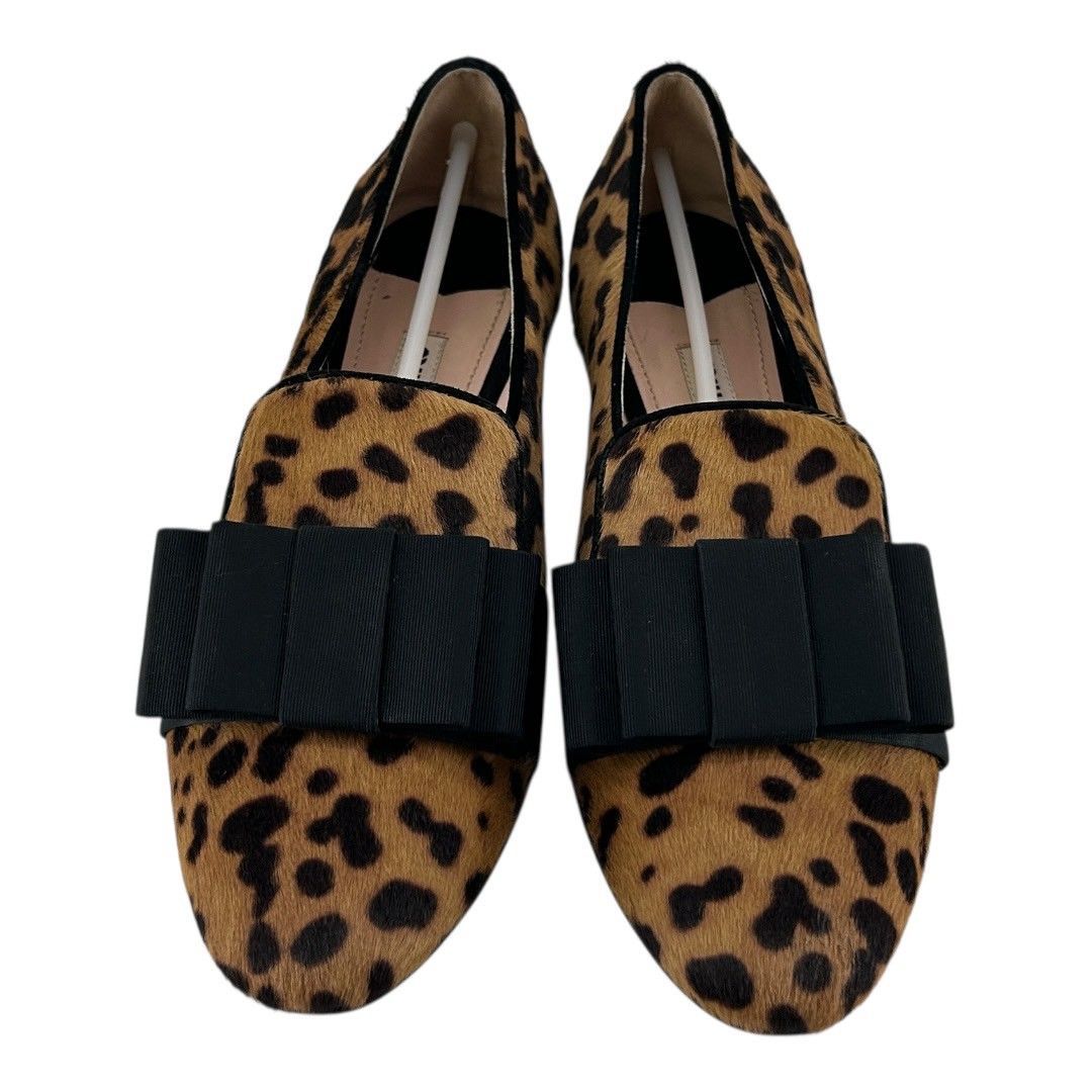 miu miu 靴　ヒョウ柄 箱あり　サイズ表記37.5 レディース miu miu 靴ヒョウ柄 箱ありサイズ表記37.5 レディース