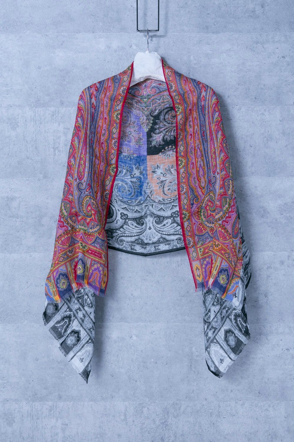 美品　ETRO　リネン100％ストール 楽天市場】エトロ ストール レディース ETRO ショール スカーフ