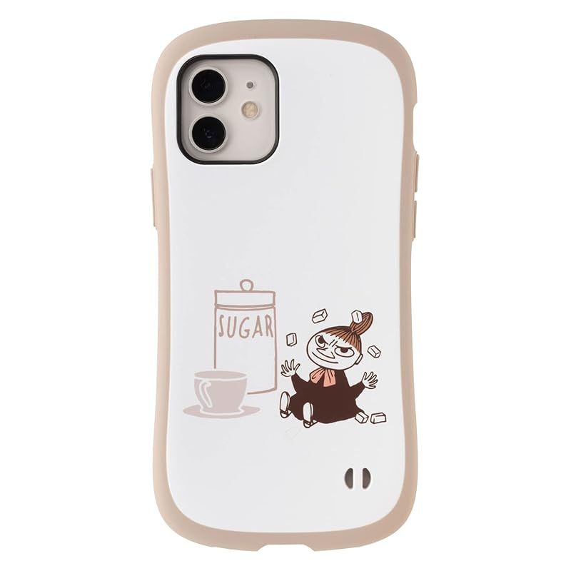 iFace First Class Cafe ムーミン iPhone 12/12 Pro 専用 ケース (リトルミイ/シュガー) 0