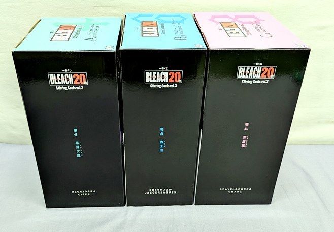 一番くじ ブリーチ Ａ ウルキオラ・シファー Ｂ グリムジョー Ｃ ザエルアポロ 一番くじ BLEACH Stirring Souls vol.3｜一番くじ倶楽部｜BANDAI