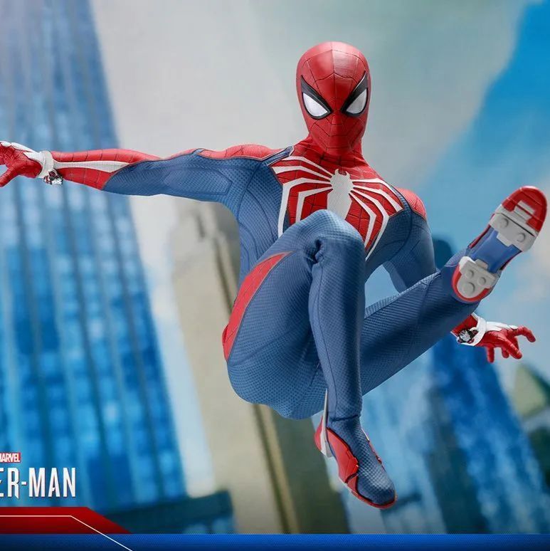 ホットトイズ ビデオゲーム・マスターピース Marvel's Spider-Man スパイダーマン(アドバンスド・スーツ版) 　新品未開封 HOTTOYS ホットトイズ ビデオゲーム・マスターピース ＭＡＲＶＥＬ