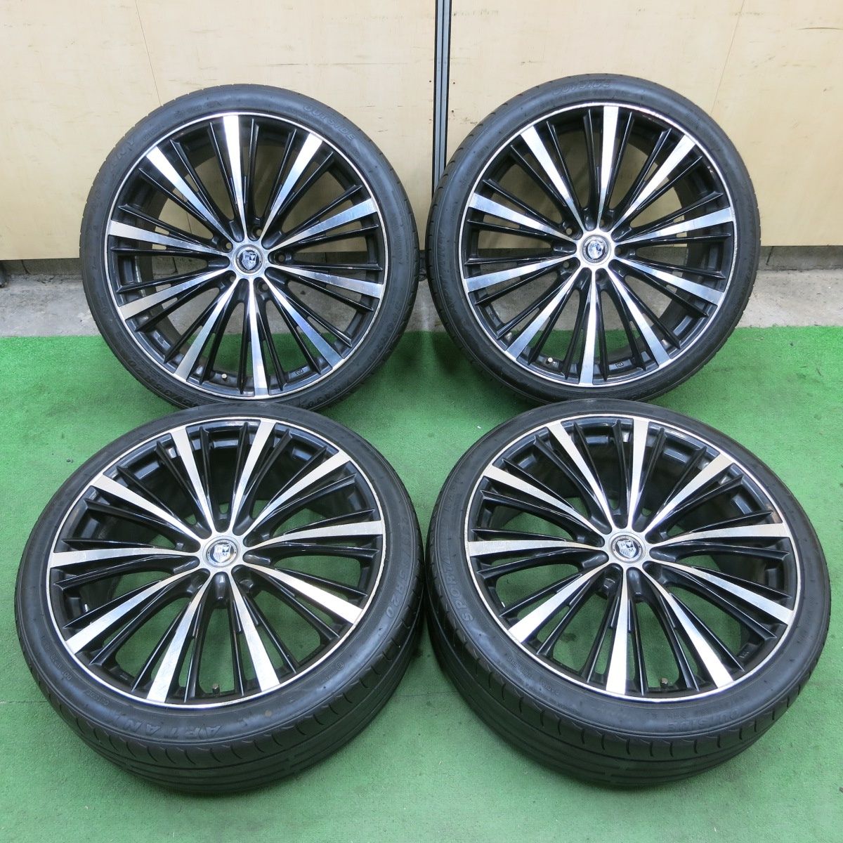 4本価格245/35R20 PERFORMANCE WHEELS アプタニー SPORT macro RA30 パフォーマンス ホイール 20インチ PCD114.3/5H5042908ナノ