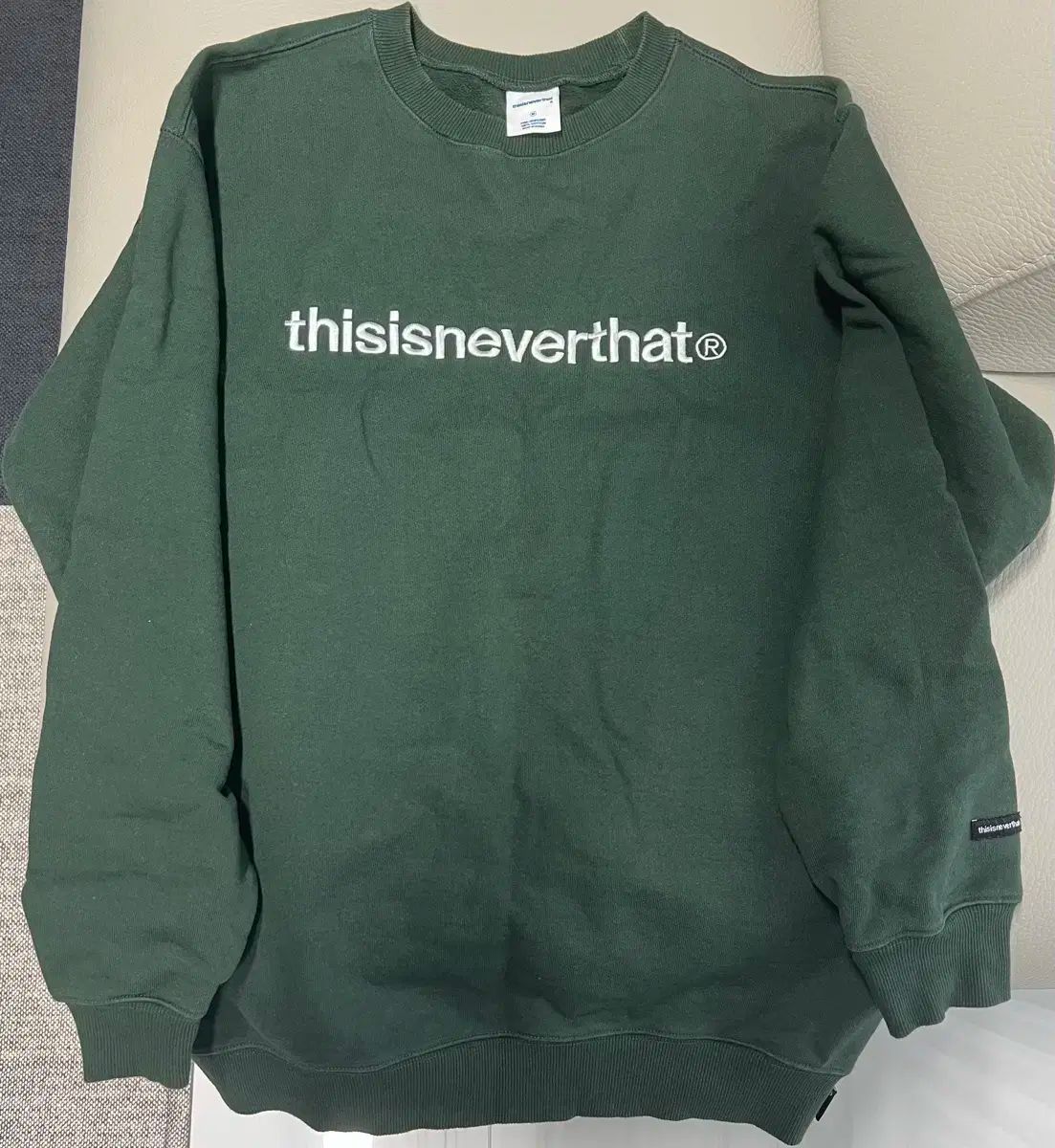【雷市場（ポンジャン）商品韓国直送】 thisisneverthat(ディスイズネバーザット) パーカー m
