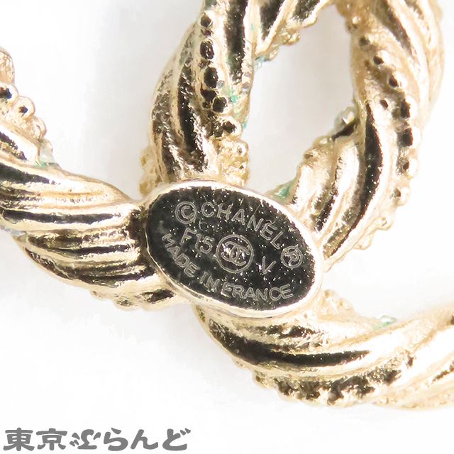 シャネル CHANEL ココマーク ピアス F15V ゴールド メタル