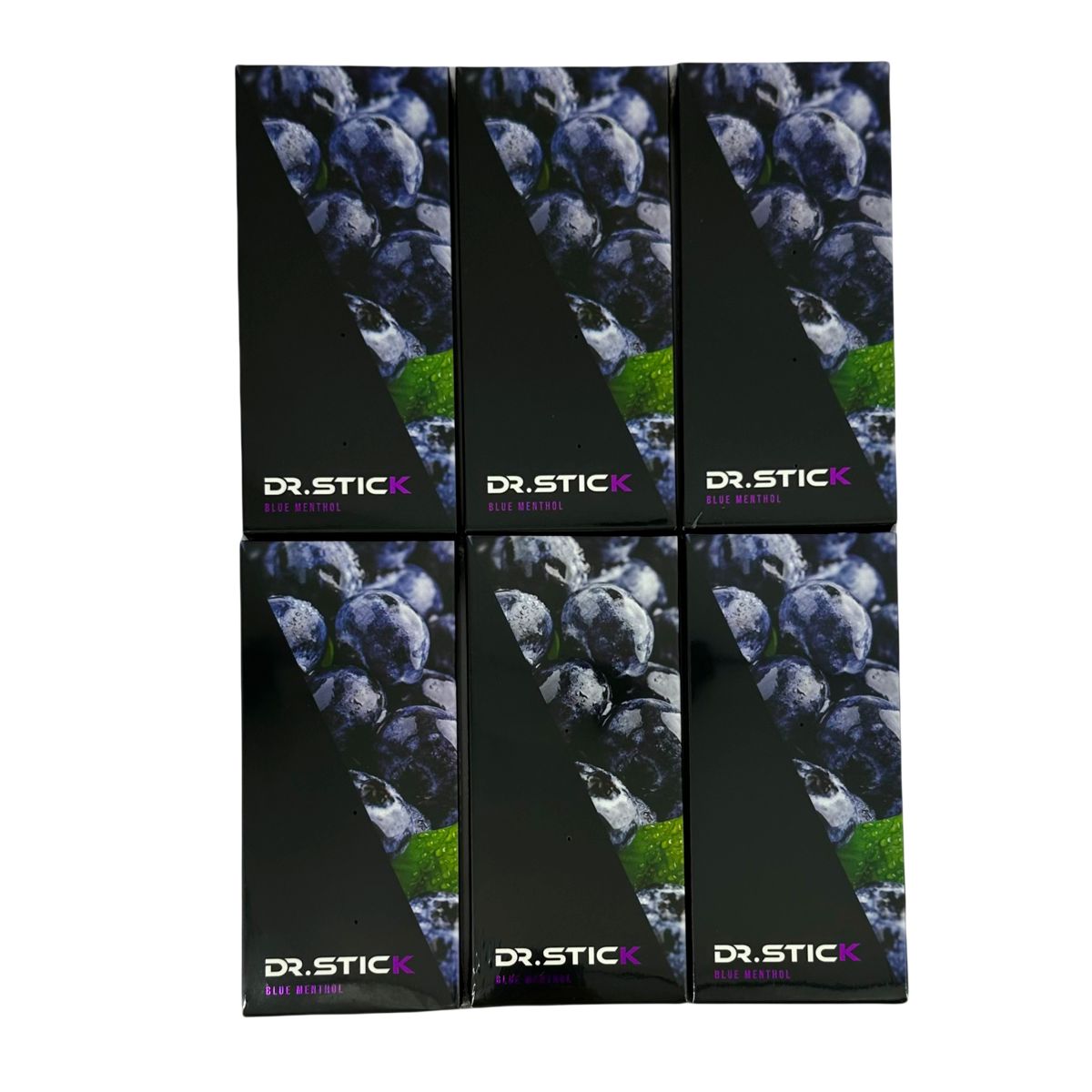 ドクタースティック タイプX フレーバー ブルー メンソール 6箱セット