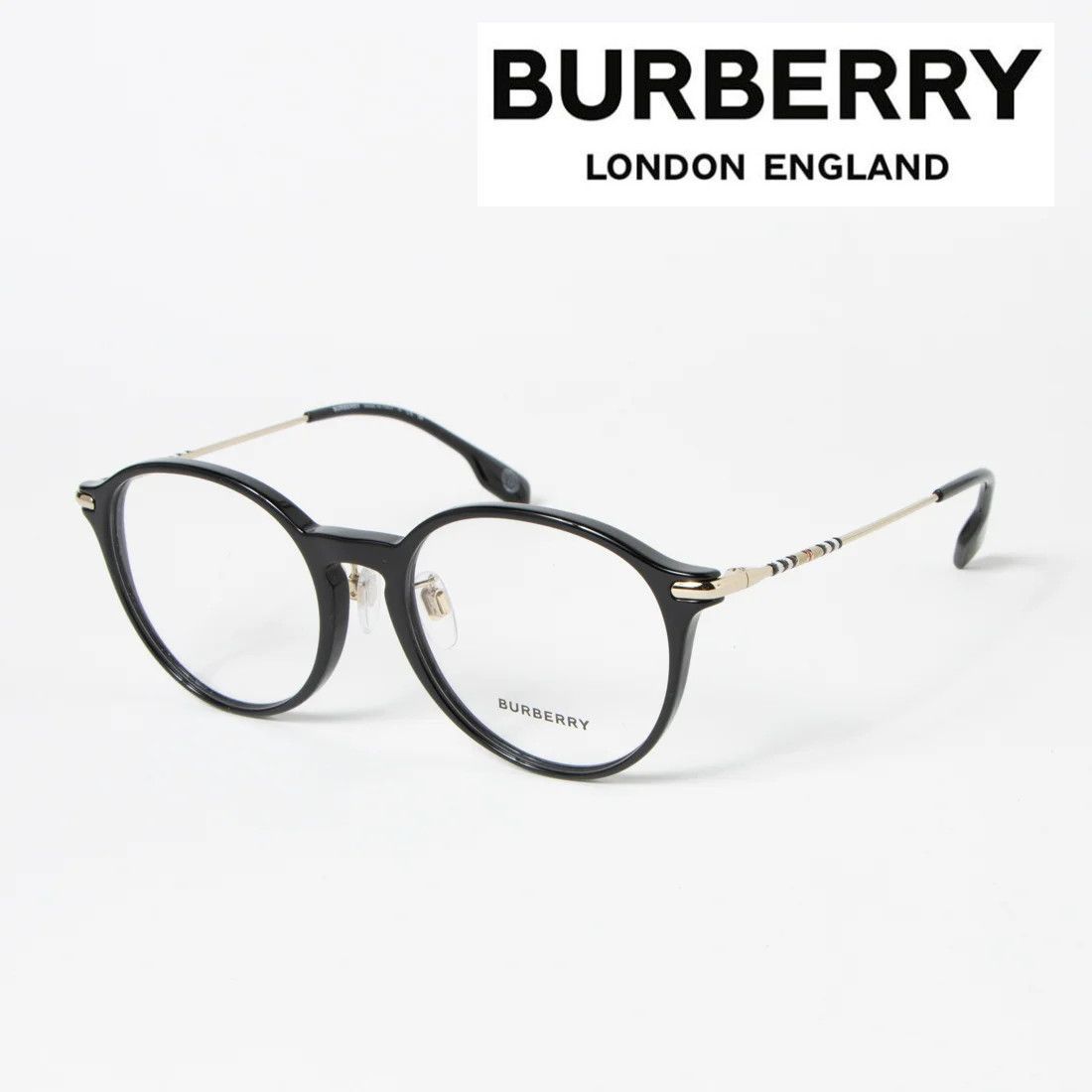 BURBERRY】バーバリー メガネフレーム BE2412D 3001 ブラック/ゴールド 