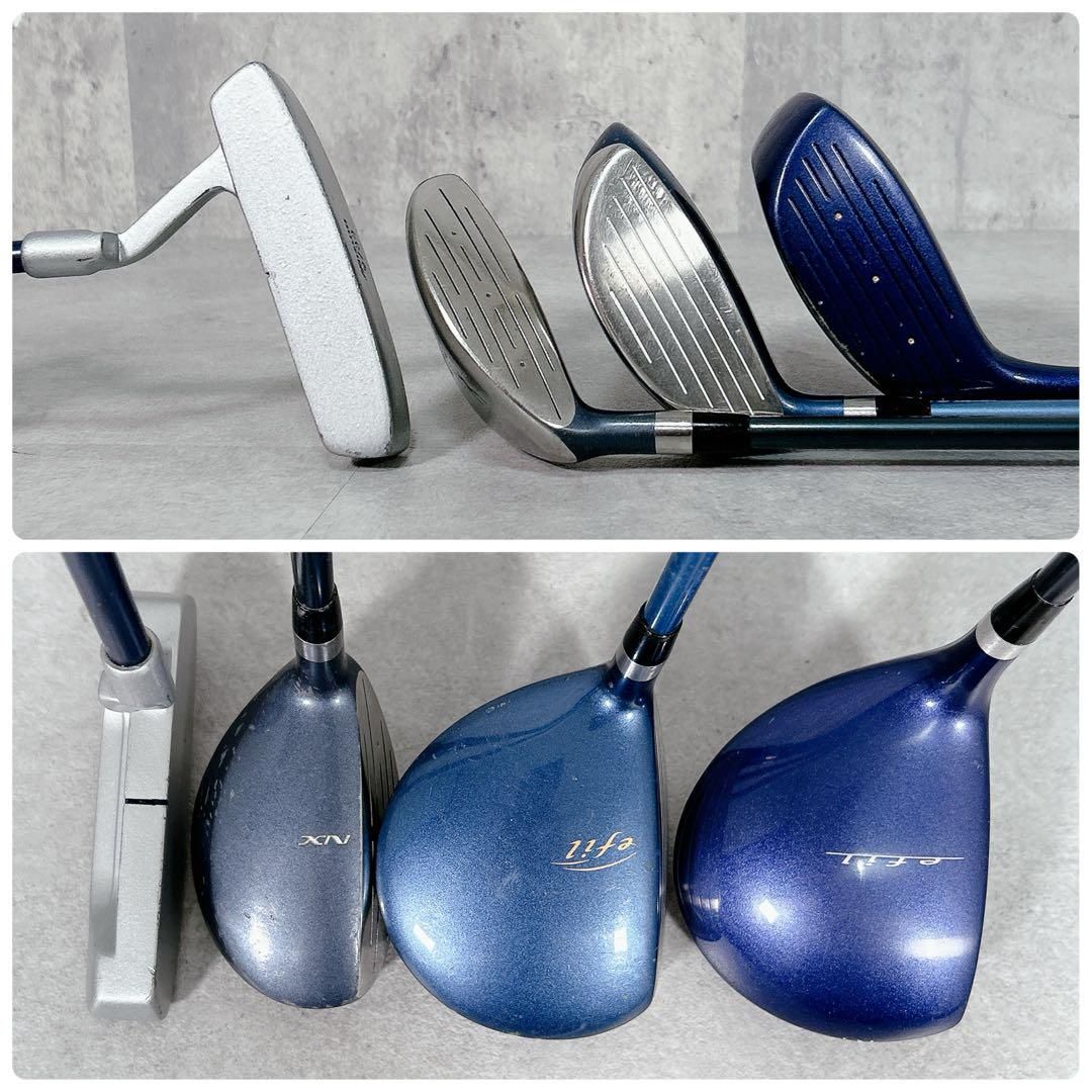 X251 キャディバッグ新品 mizuno efil レディース ゴルフ セット
