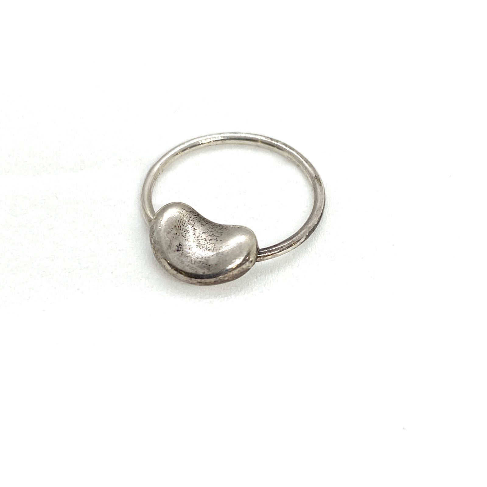 美品 Tiffany&Co.ティファニー ビーン シルバー リング 指輪 10号 TIFFANY&Co. ティファニー ビーンリング silver925 10号