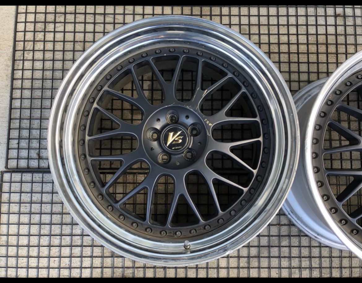 ワーク VS 9.5J+39 5穴 PCD100 19インチ ホイール 2本 - メルカリ