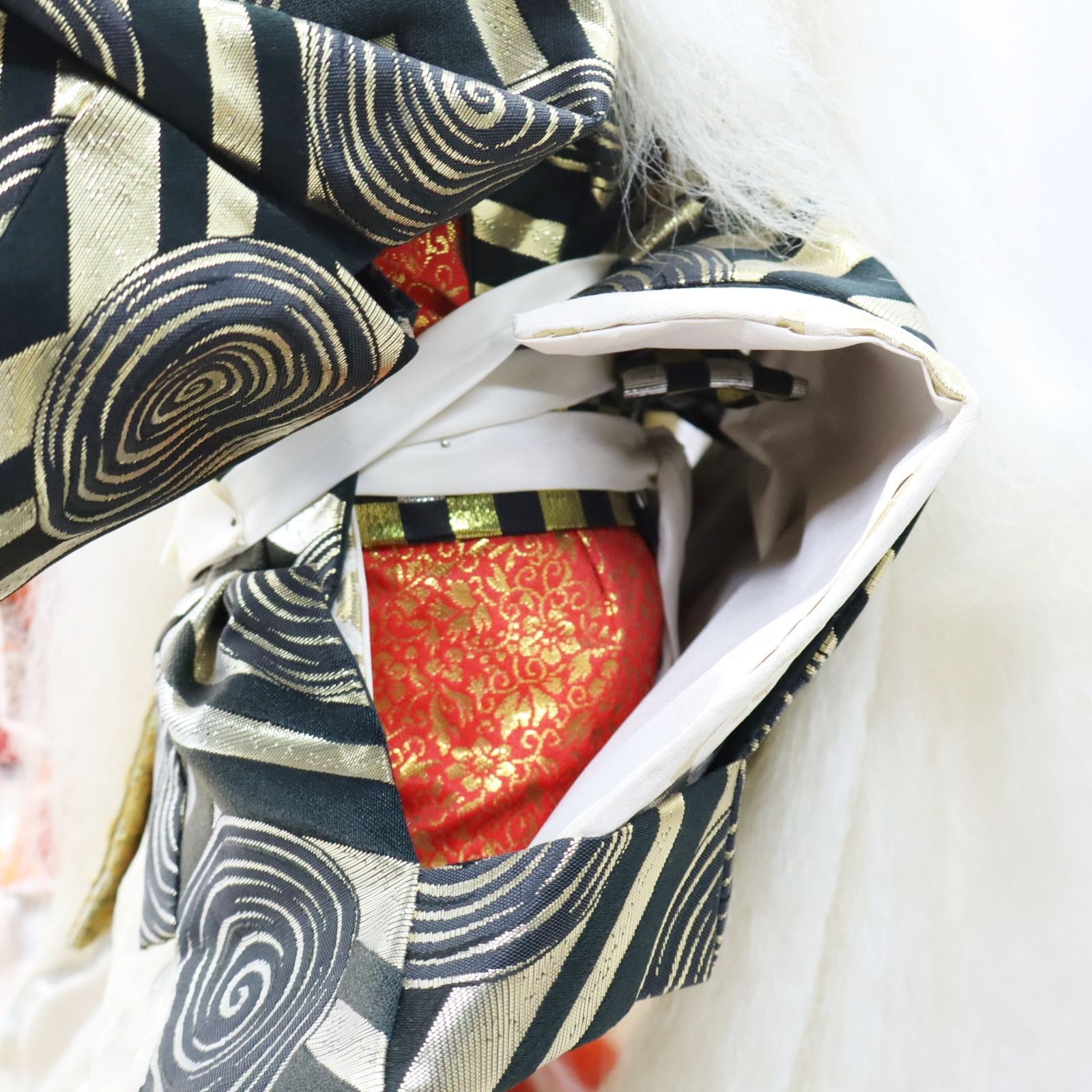 日本人形 和製｜連獅子｜ ｜インテリア 歌舞伎 かぶき オブジェP3735