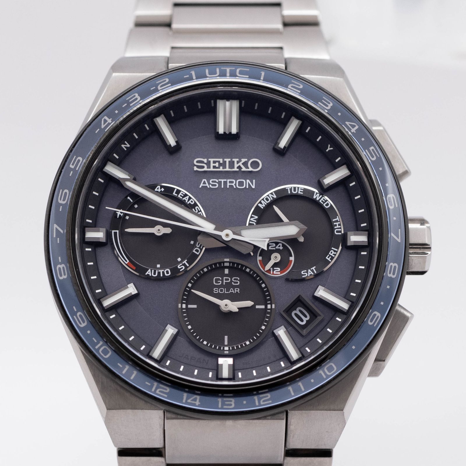 セイコー アストロン SBXC109 Astron  ソーラー 腕時計 メンズ・ユニセックス 青