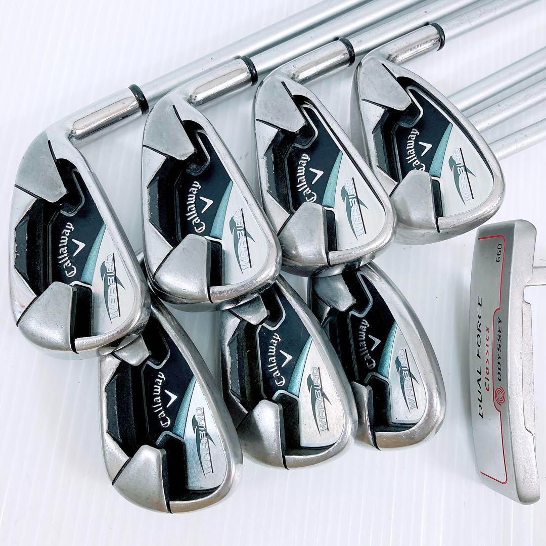 キャロウェイ ウォーバード メンズ ゴルフクラブ セット R 初心者